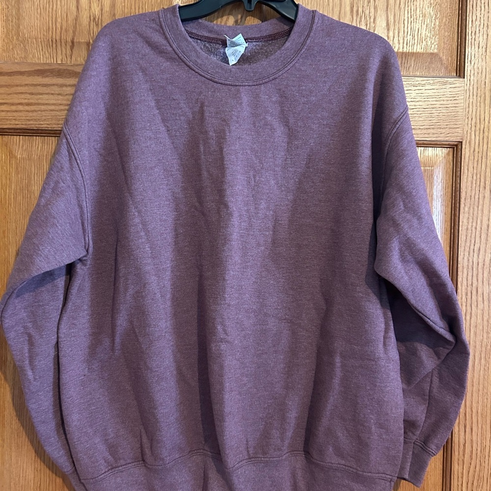 Gildan Men's Plum Crewneck Sweater